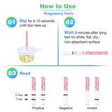 Easy@Home 100 Ovulation Test and 20 Pregnancy Test Strips, FSA Eligible Ovulation Test Kit Powered by Premom Ovulation Predictor Free iOS&Android APP,100LH + 20HCG + 120 Urine Cups-Package May Vary