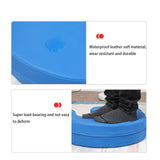 ASkinds Patient Turning Device Paralysis Bed Rest Nursing Help The Elderly Turn Over PU Leather Anti-Decubitus Multifunctional UU-Shaped Waterproof Transfer Pad, Blue