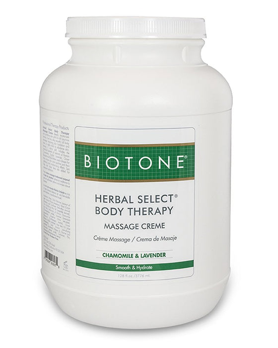 Biotone Herbal Select Massage Creme, 128 Ounce