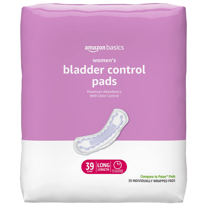 Women’s Extra Absorbency Bladder & Postpartum Pad – Unscented, 39-Pack