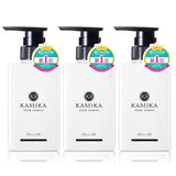 KAMIKA Cream Shampoo [All-in-One Moisturizing Repair for Damaged Hair Beautiful Hair] 400g (Marine Note Fragrance [3 Bottles])