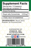 Stakich Royal Jelly Powder - 4 Ounce - 3X Concentrate - Freeze Dried, Pure, Natural