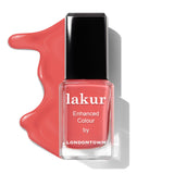 LONDONTOWN LAKUR Nail Polish, Nail Lacquer, Papaya, Coral, 1 ct.