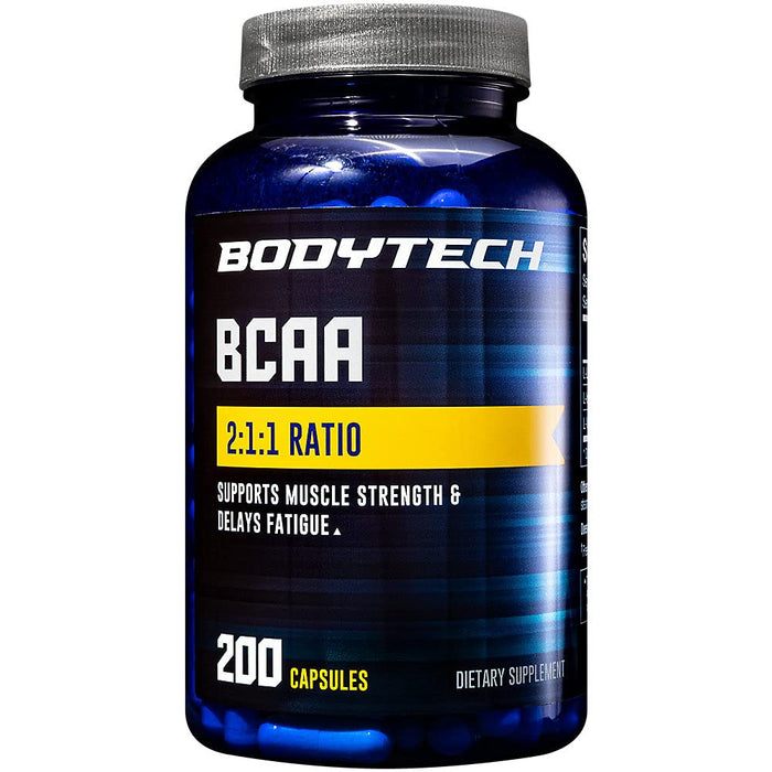 BODYTECH BCAA - 2:1:1 Ratio (200 Capsules)