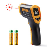 Infrared Thermometer Temperature Gun(NOT for Humans),-58°F~1832°F(-50°C~1000°C),High&Low Alarm,Non-Contact,MAX/MIN/DIF/AVG Display Digital Laser Thermometer Gun for Cooking,Industrial