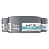 DOVE MEN + CARE Styling Aid Hair Product for a Medium Hold Sculpting Hair Paste for a Textured Look With A Matte Finish 1.75 Ounce (Pack of 3)