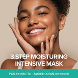 JMsolution Marine Luminous Pearl Deep Moisture 3 Step Skin Care Face Mask - Korean Skincare - boosting Brightening Moisturizing-10 Sheets for Dry Skin