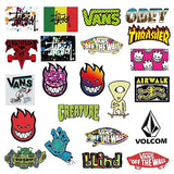 100 PCS Vinyl Random Skateboard Cool Stickers no Repeat Stickers Notebook Stickers Guitar Trolley case Stickers Waterproof car Graffiti Stickers The Teen Boys and Girls