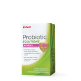 GNC Probiotic Solutions Women's | Clinically Studied Multi-Strain for Women, Supports Digestive and Immune Health, Vegetarian | 60 Capsules