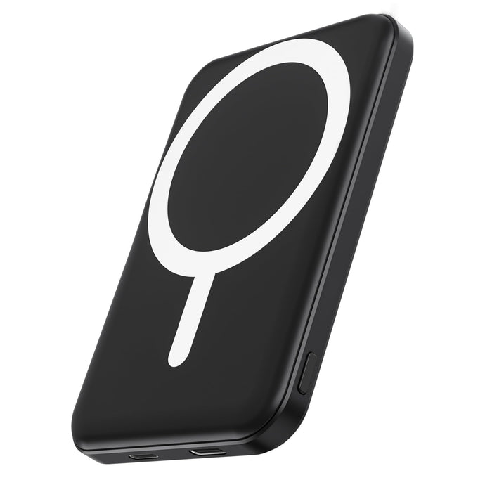 podoru for MagSafe Power Bank 5000mAh, Ultra-Slim Magnetic Portable Charger