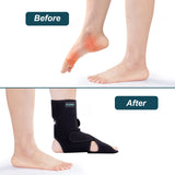 JOMECA Drop Foot Brace with Arch Support, Medical Grade Adjustable AFO & Foot Orthosis Brace for Walking, Relieve the Instability of Lower Limbs by MS, TBI, Stroke, Cerebral Palsy, Fracture (Right,