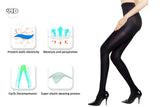 +MD 15-20mmHg Women's Graduated Compression Pantyhose Medical Quality Ladies Support Stocking BlackM