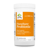 Terry Naturally FloraSure Probiotic - 30 Capsules - Daily Support for Healthy Digestion - Non-GMO, Vegan, Kosher - 30 Servings