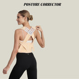 Yaseko Posture corrector for women and men,Back Straightener Posture Corrector,Adjustable Shoulder Posture,Shoulder and Back Pain Provides Support Large (Waist 33.07-37.79 Inch)