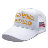 ZKSHDIW Trump 2024 45-47 Hat MAGA Hat Trump Merchandise Make America Great Again Slogan with USA Flag Adjustable Baseball Cap Mesh-Back Cap