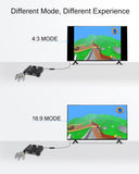 N64 to HDMI Adapter Converter for N64 / SNES/SFC/NGC Retro Game Console.Convert N64 / Gamecube/SNES/SFC Signal to All HDMI Smart TV. Support 4:3 or 16:9 Switching