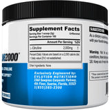 Evlution L-Citrulline2000 Nitric Oxide Pre Workout Powder Nutrition High Strength L Citrulline Powder for Enhanced Muscle Strength and Intense Pumps - Plant Based Nitric Oxide Booster - Unflavored