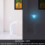 Color Changing Night Lights Plug into Wall, 4 Pack, RGB Led Nightlights with Light Sensors, Plug in Night Light for Kids Room, Bedroom, Bathroom, Automatic Nightlight for Children, Adults, Girls