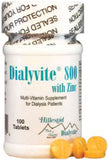 Dialyvite 800 with Zinc 50 mg - 100 Tablets (Renal Supplement) (1)