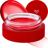 AOU GLOWY TINT BALM Tinted Lip Balm with Natural Gloss Instant Hydration for Chapped Lips 0.12Oz (04 Cherry Balm)