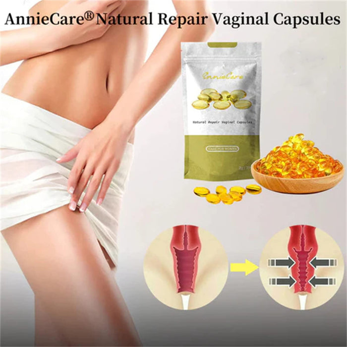 AnnieCare Instant Anti-Itch Detox Slimming Products, Annie Care Capsulas, Firming Repair & Pink and Tender Natural Capsules, Stay Clear & Fresh, Revert to Tight and Tender State (3PCS)