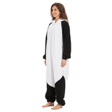 MAJ&COS Onesie Panda Animal Costume Adult Pajamas Cosplay Halloween Unisex Onesies Women Men