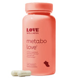 Love Wellness Metabolove Metabolism Booster | Curbs Food Cravings for Weight Management & Helps Boost Energy | Stimulant Free, Vegan & Gluten-Free Daily Supplement Pills | 60 Capsules