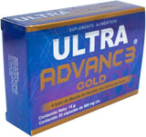 Ultra Advance 3 Gold: Ultimate Joint Support with Omega-3, Turmeric, Glucosamine Chondroitin Formula. Vegan, Non GMO, 30 Capsules, 500 mg