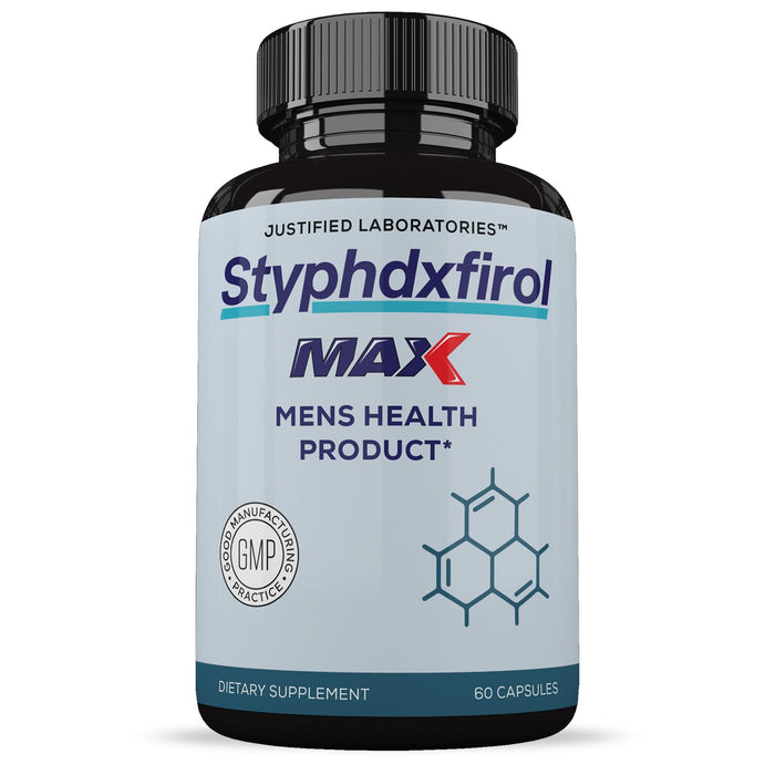 (2 Pack) Styphdxfirol Max 1600MG Advanced Men's Heath Formula 120 Capsules