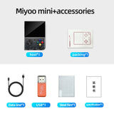 Miyoo Mini Plus Handheld Game Console, 64G Linux System Cortex-A7 Quad core Retro Video Games Console, Miyoo Mini+ Retro Games Console 3.5 Inch IPS Screen(Black)