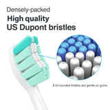 Toothbrush Replacement Heads for Philips Sonicare Replacement Heads, Electric Replacement Brush Head Compatible with Phillips Sonic Care Toothbrush Head C2 4100, 5100, 6100, 8 Pack