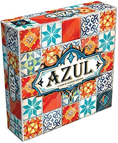 Azul Board Game - Strategic Tile-Placement Game for Family Fun, Great Game for Kids and Adults, Ages 8+, 2-4 Players, 30-45 Minute Playtime, Made by Plan B Games