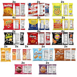 Frito Lay Ultimate Snack Care Package, Variety Assortment of Chips, Cookies, Crackers & More, (Pack of 40)