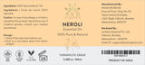 AVD Organics Neroli Essential Oil - Premium Aromatherapy Therapeutic Grade Neroli Oil | for Skin, Soaps, Candles, Massage, Perfumes, Home Fragrance Acetite for Diffuser - 3.38 fl. Oz
