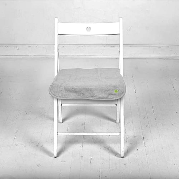 PeapodMats Chair Pads for Incontinence | Washable, Waterproof Chair & Bed Incontinence Pads | Suitable for Kids, Adults, Elderly & Pets, 1.5 x 1.5 Light Gray