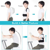 Posture Corrector for Teens, Upper Back Posture Brace for Teenagers Under Clothes Spinal Support to Improve Slouch, Prevent Humpback Relieve Back Pain, Adult Woman Teenage Girl Back Posture Corrector