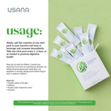 USANA Probiotic Supplement to Support Digestive Health* – Gluten Free – Sugar Free – Dairy Free - 14 Stick Packs