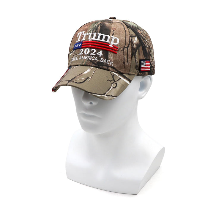 Engmoo Trump 2024 Hat Keep America Great Take America Back Hat with USA Flag Embroidery Adjustable Baseball Cap