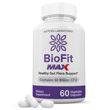 Biofit Max Probiotic 40 Billion CFU Bio Fit Gut Health Supplement for Men Women 60 Capsules