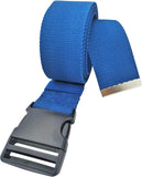 LAMBOX Walking Transfer Gait Belt 60 inch with Quick Release Buckle for Seniors, Nurses, Caregivers or Therapist (Blue)