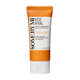 SOME BY MI V10 Hyal Air Fit Sunscreen - 1.69Oz, 50ml - Daily Niacinamide SPF 50 Korean Sunscreen for Face with UV Protection - No White Cast and Eye Irritation for Sensitive Skin - Korean Skin Care