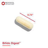 Protocol Bifido Digest - 20 Billion CFU per Serving - GI Support* - Dairy Free, Egg Free & Non-GMO - 60 Veg Capsules