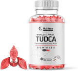 Nutriissa TUDCA 1000mg – Premium Tauroursodeoxycholic Acid for Liver Support – Advanced TUDCA Supplement for Men and Women – Vegan TUDCA Bile Salts – Soft and Chewy Gummies – 60pcs