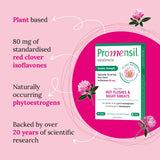 Promensil Menopause Double Strength - Menopause Supplements for Women, Estrogen Supplement for Women, Menopause Support, Menopause Relief - 30 Count