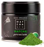 Matcha & CO 100% Organic Premium Matcha Powder (1.05 Ounce) [Ceremonial Grade]. Organic Matcha Tea Powder from Japan.