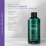 Aromaplan Hotel Scents Vanilla Birch 5 Fl Oz, Home Luxury Aroma & Hotel Collection Diffuser Oil- Hotel Diffuser Oil for Aromatherapy- USA Made, Bigger Bottle, Bolder Aroma & Longer Lasting