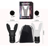 Oxyfit Exercise Trainer-2PCS Adjustable Resistance for Training(White & Black)