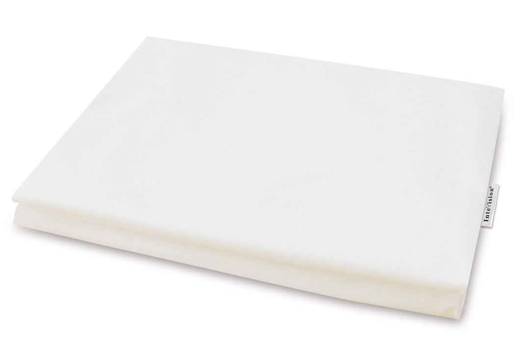 InteVision 400 Thread Count, 100% Egyptian Cotton Pillowcase. Designed to Fit The 7.5" version of The InteVision Foam Wedge Bed Pillow (26" x 25" x 7.5")