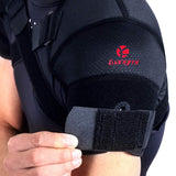 Kuangmi Double Shoulder Support Brace Strap Wrap Neoprene Protector,XXL