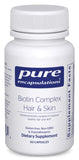 Pure Encapsulations Biotin Complex Hair & Skin | Biotin Complex for Healthy Hair and Skin Support | 60 Capsules